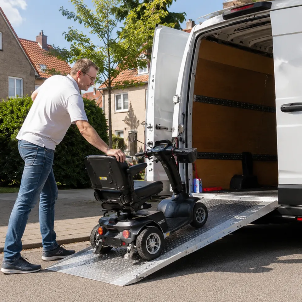 Scootmobiel – proefrit aan huis